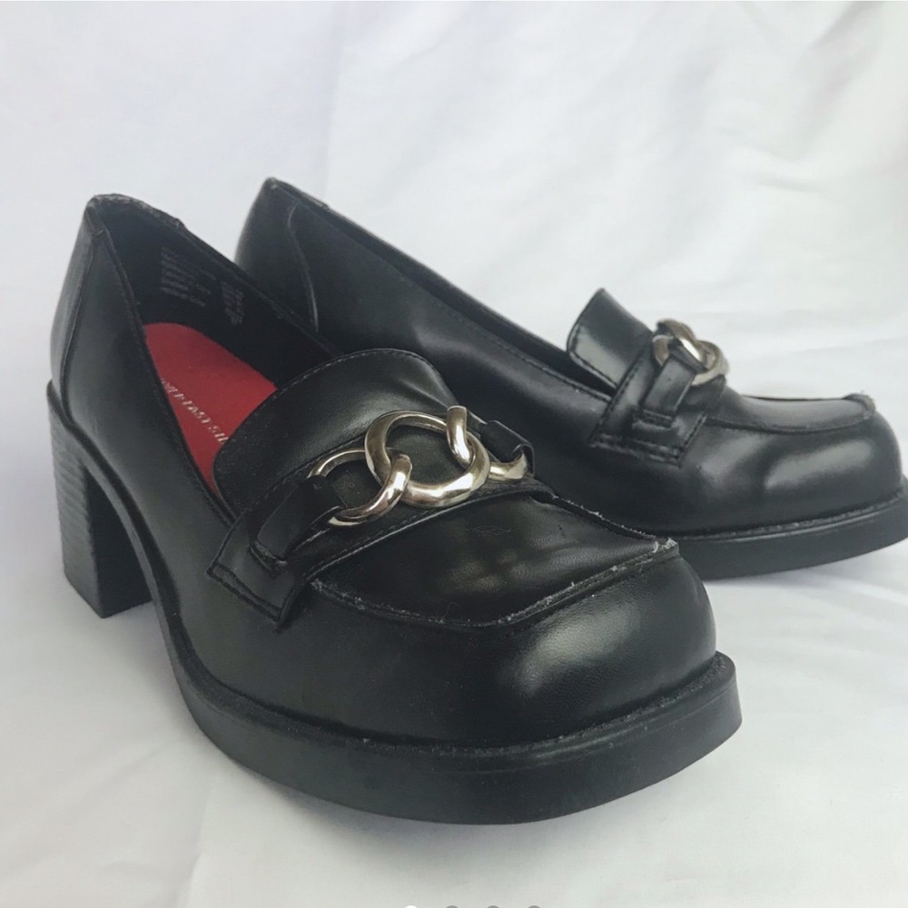 Black Power-Suit Loafers